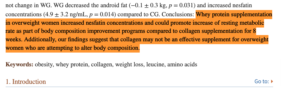 collagen vs protein powder for weight loss collagen vs protein powder for weight loss
