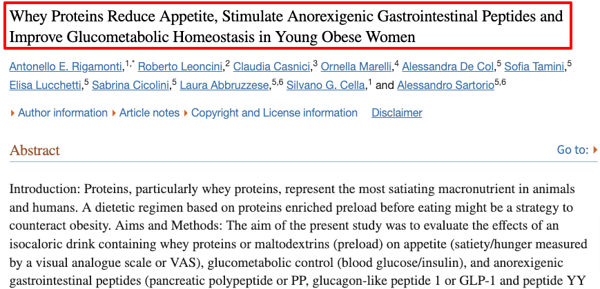 whey protein may help with appetite in obese young women whey protein may help with appetite in obese young women