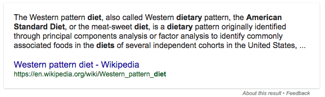 the definition of the standard american diet.