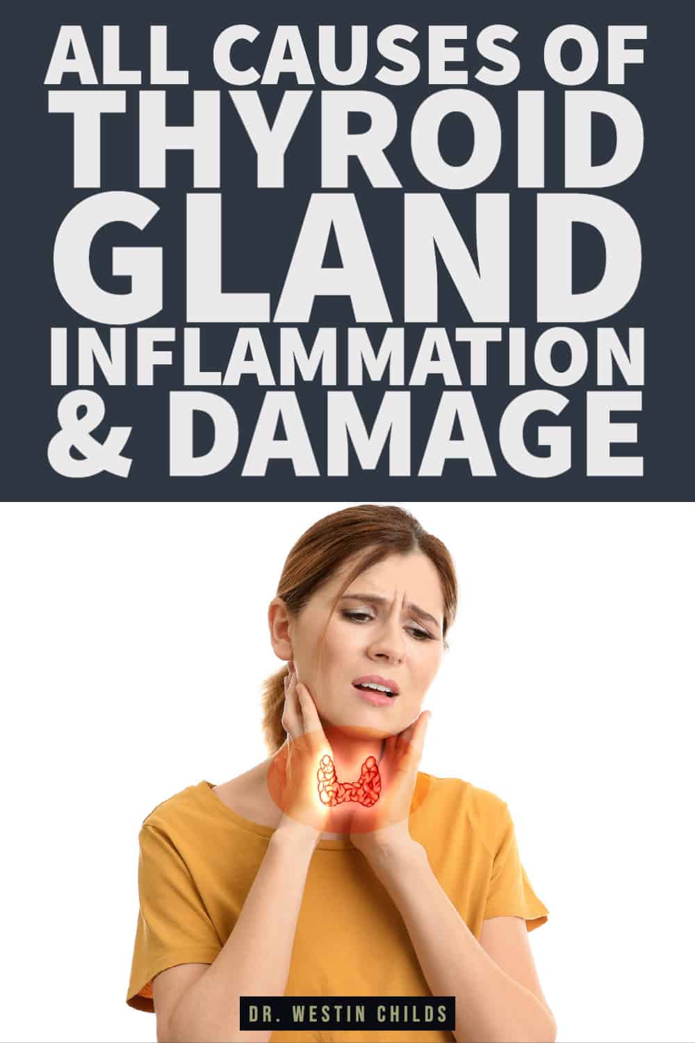 all causes of thyroid gland inflammation & damage-1 all causes of thyroid gland inflammation & damage