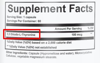 example of t2 thyroid hormone in supplement form example of t2 thyroid hormone in supplement form
