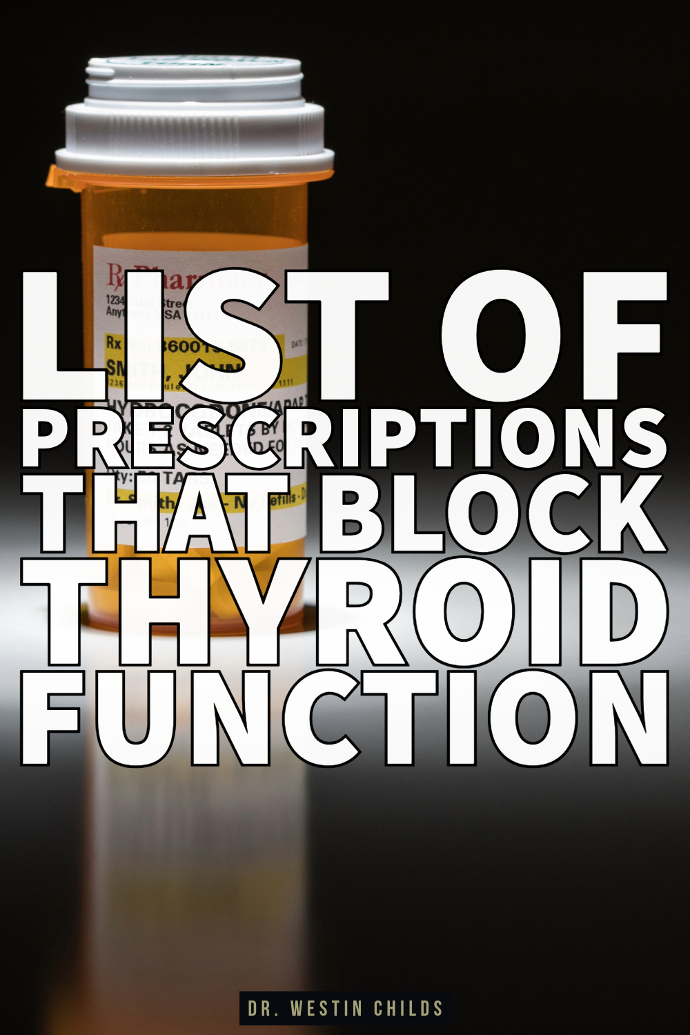 list of prescriptions that block thyroid function list of prescriptions that block thyroid function