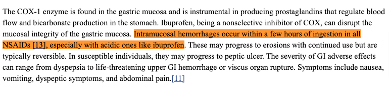 ibuprofen can cause intestinal bleeding ibuprofen can cause intestinal bleeding