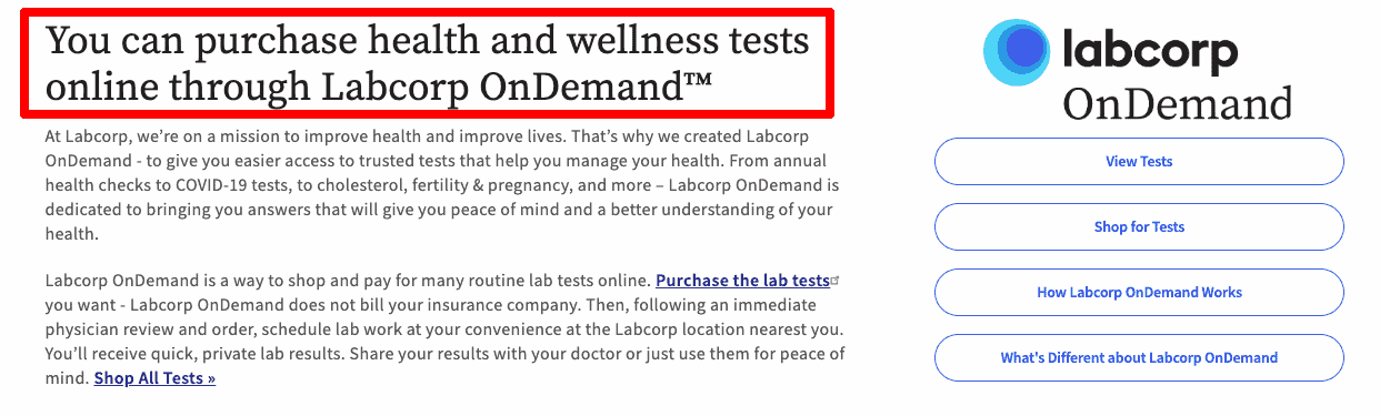 labcorp on demand purchase your own lab tests labcorp on demand purchase your own lab tests