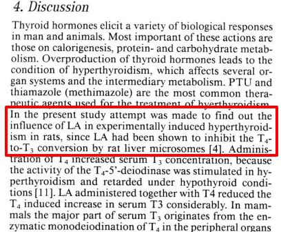 lipoic acid study done in hyperthyroid induced rats lipoic acid study done in hyperthyroid induced rats