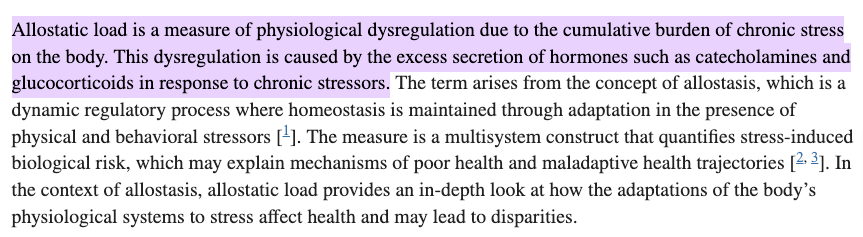 definition of allostatic load and how it relates to total stress definition of allostatic load and how it relates to total stress