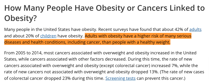 obesity and the risks that it imposes on your overall health obesity and the risks that it imposes on your overall health