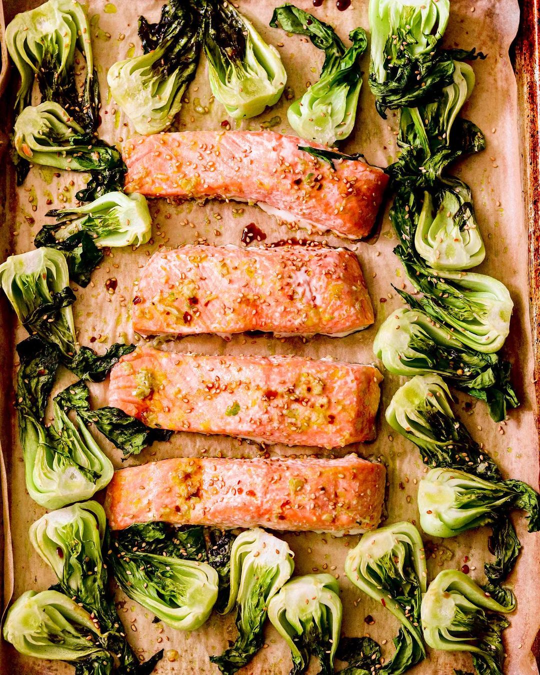 sheet pan salmon and bok choy aip hashimoto's dinner sheet pan salmon and bok choy aip hashimoto's dinner