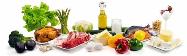 large image of healthy foods