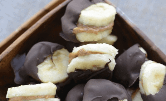 frozen banana bites frozen banana bites