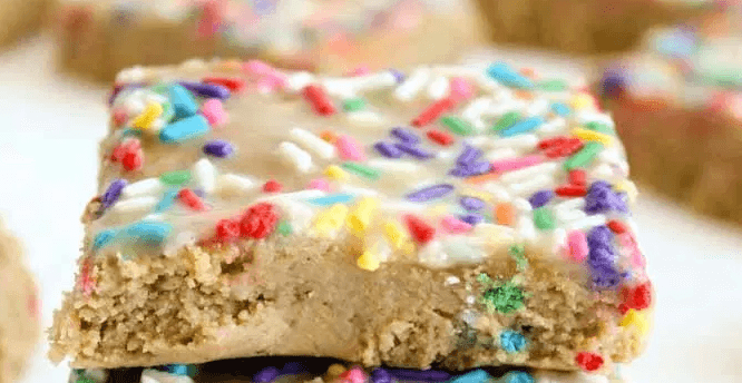 healthy funfetti protein bars healthy funfetti protein bars