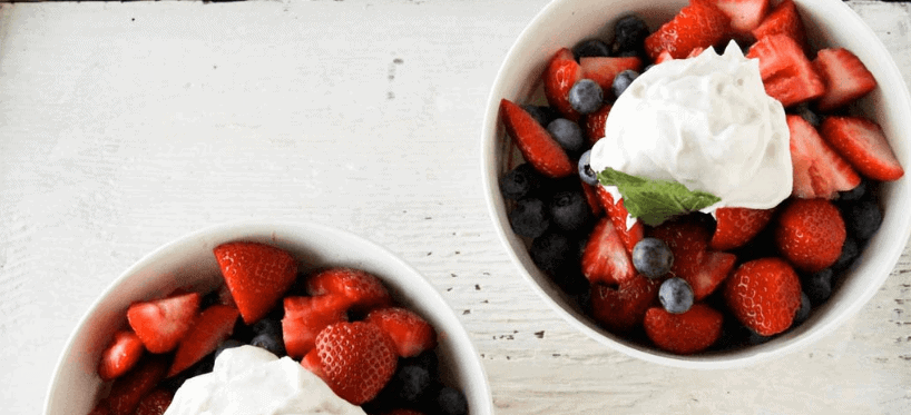 paleo berries and cream paleo berries and cream