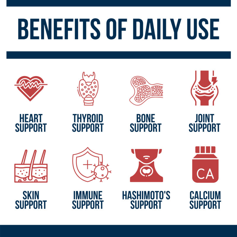 benefits of daily use using thyroid daily essentials