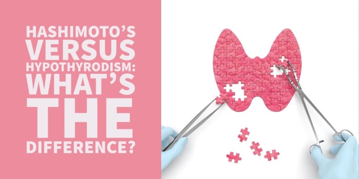 hypothyroid vs hashimoto's what's the difference_