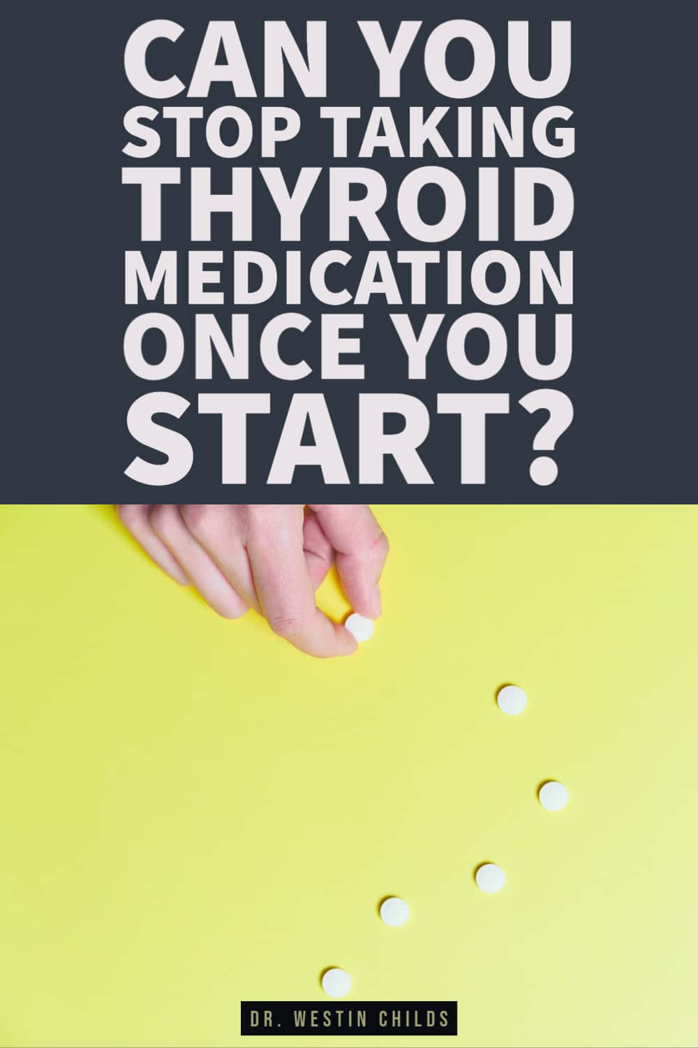 is it possible to stop taking thyroid medication? is it possible to stop taking thyroid medication? pinterest image.