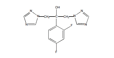 fluconazole chemical structure fluconazole chemical structure