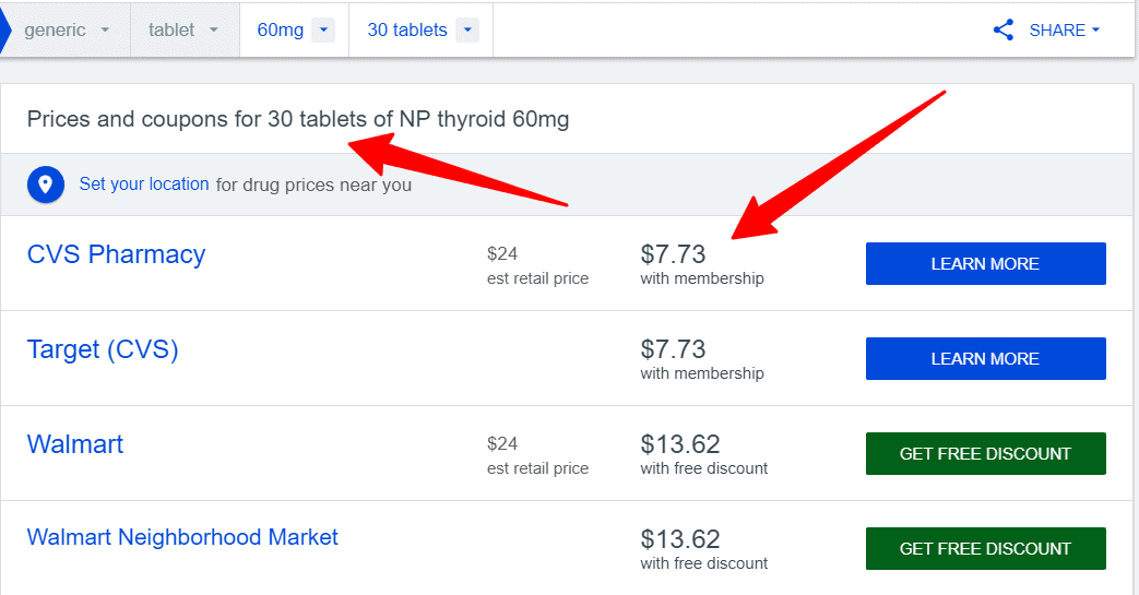 the cost of a 1 month supply of np thyroid the cost of a 1 month supply of np thyroid