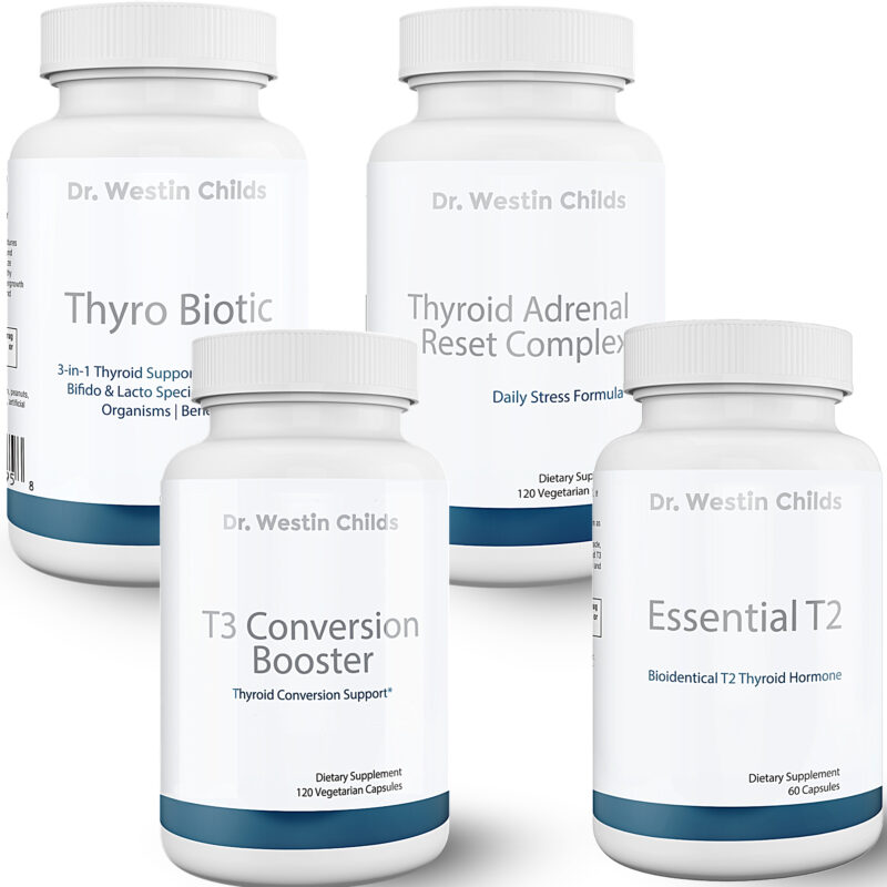 hypothyroid bundle, supplements for low thyroid, hypothyroidism, and sluggish thyroid