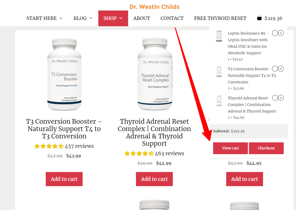 add items to cart add items to cart