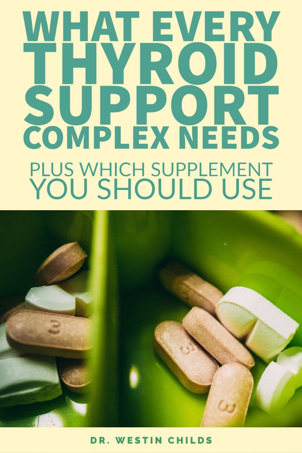 what every thyroid support complex needs what every thyroid support complex needs