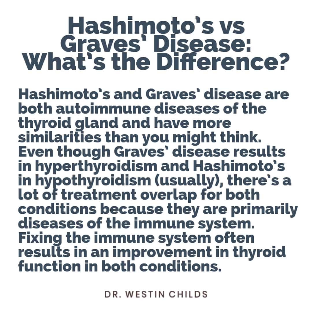 hashimoto's and graves are more similar than you think hashimoto's and graves are more similar than you think