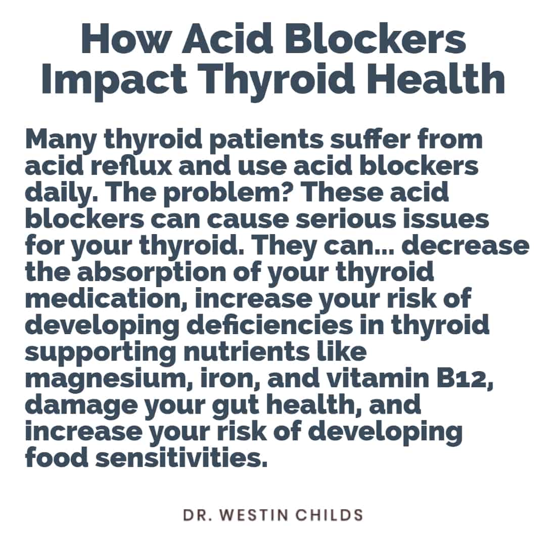 how acid blockers impact thyroid health how acid blockers impact thyroid health