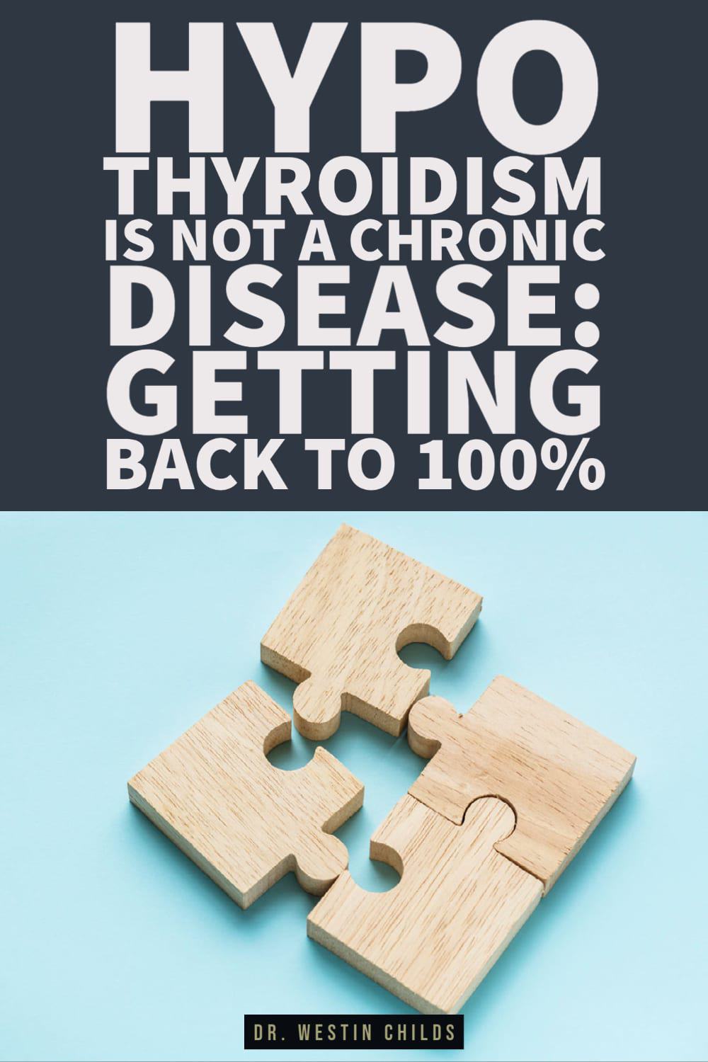 hypothyroidism is not a chronic disease hypothyroidism is not a chronic disease
