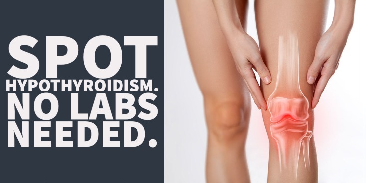 Spot Hypothyroidism. No Labs Required.