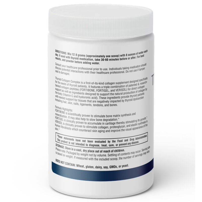 Thyroid collagen complex side bottle image 1500 x 1500